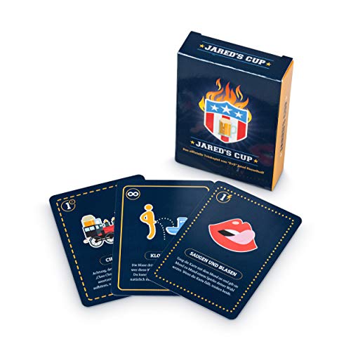 Evil Jared Hasselhoff Trinkspiel | Partyspiel | JARED'S Cup - Das Offizielle Party-Kartenspiel |...