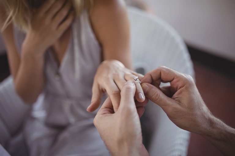 Verlobung vor der Hochzeit