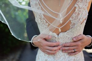Brautkleid aus Spitze