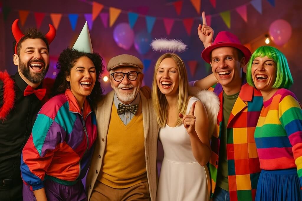 Ausgefallen, witzige, einzigartige Partymottos