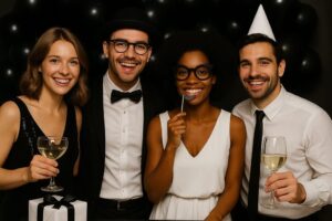 Black and White Party feiern
