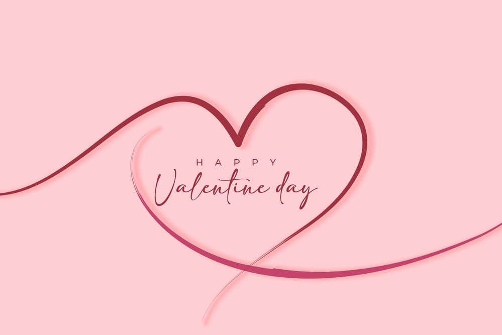 Valentinstag im Februar