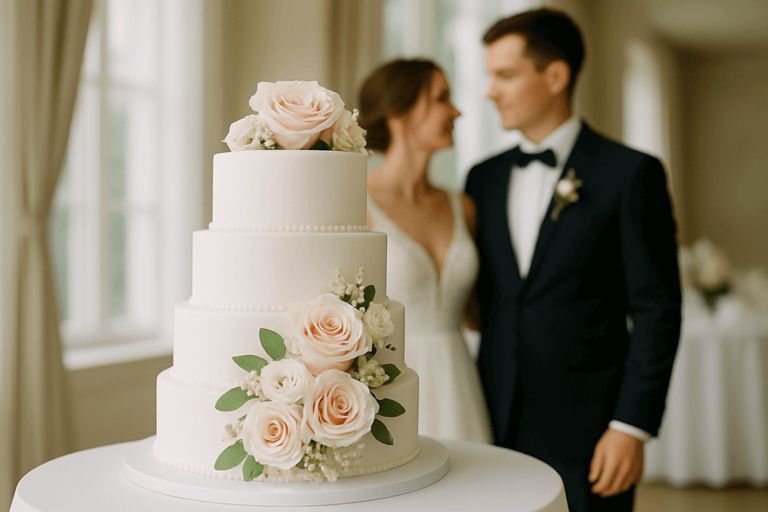 die perfekte Hochzeitstorte